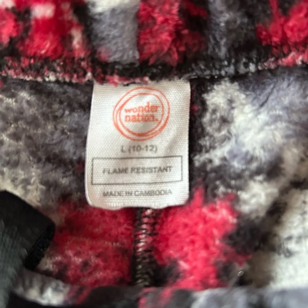 Cuddl duds & wonder nation pj bottoms pants youth size large (10-12) very soft